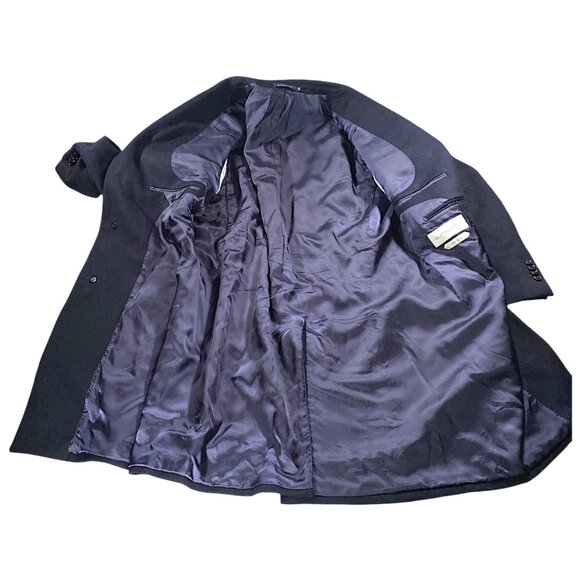 SUITSUPPLY Coat Mens 44 Navy Pure Wool Classic Corporate Event Academia VICENZA - Picture 13 of 16